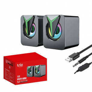 TRİO TRS3 LED'Lİ BİLGİSAYAR HOPARLÖRÜ